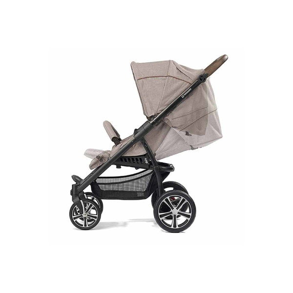  Gesslein S4 Air + Sport Buggy Rot Gestell Schwarz | Der Sportliche Liegebuggy