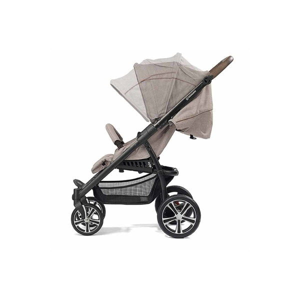  Gesslein S4 Air + Sport Buggy Rot Gestell Schwarz | Der Sportliche Liegebuggy