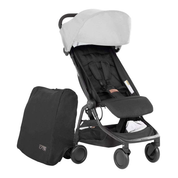  Mountain Buggy Nano V3 In Silver Der Ideale Buggy Für Die Reise