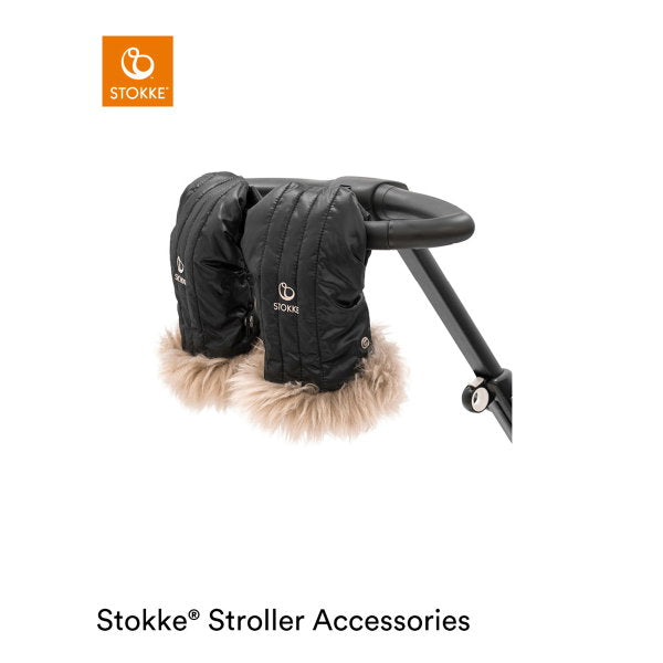  Stokke® Kinderwagen Fäustlinge Onyx Black