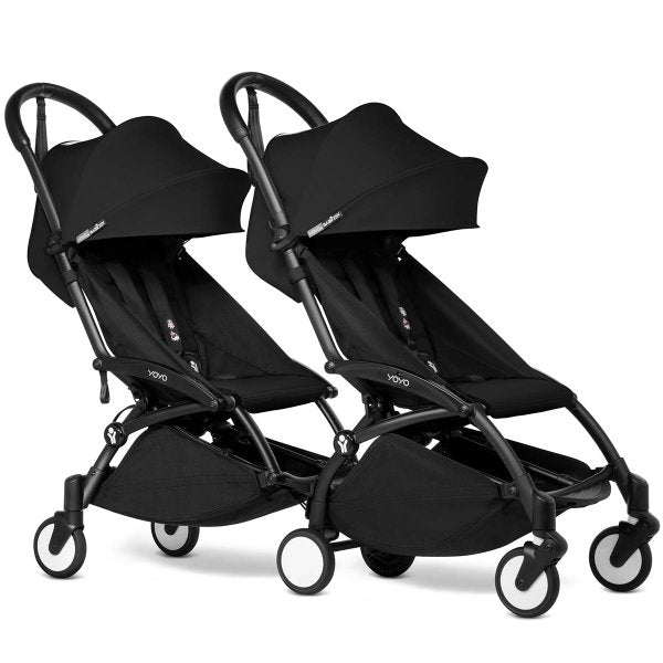  BABYZEN™ YOYO² Doppelbuggy Black Gestell Black