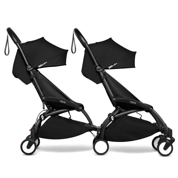  BABYZEN™ YOYO² Doppelbuggy Black Gestell Black