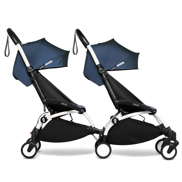  BABYZEN™ YOYO² Doppelbuggy Air France Blue Gestell White