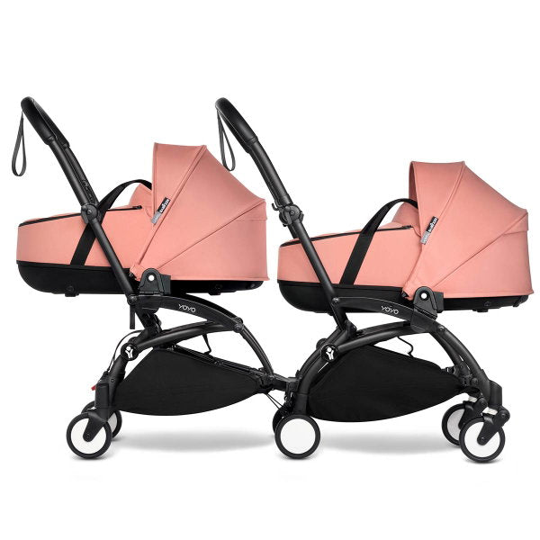  BABYZEN™ YOYO² Zwillingskinderwagen Ginger Gestell Black